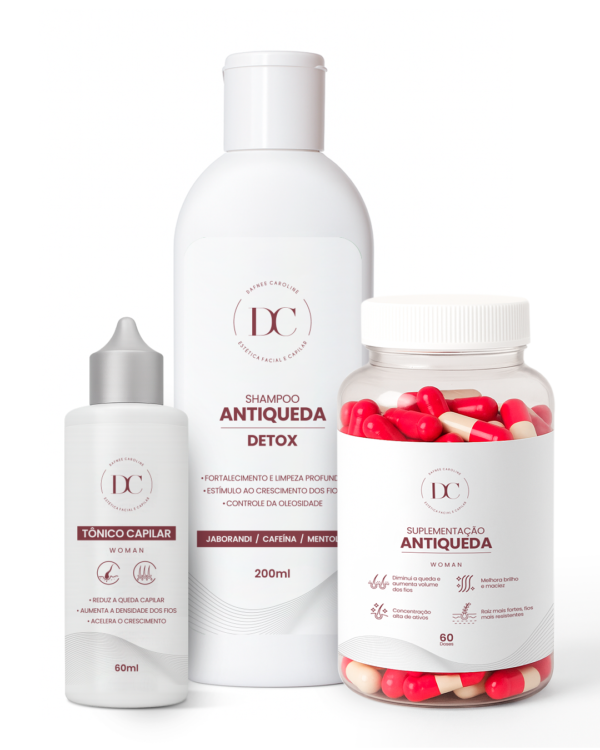 Kit Completo Antiqueda Woman
